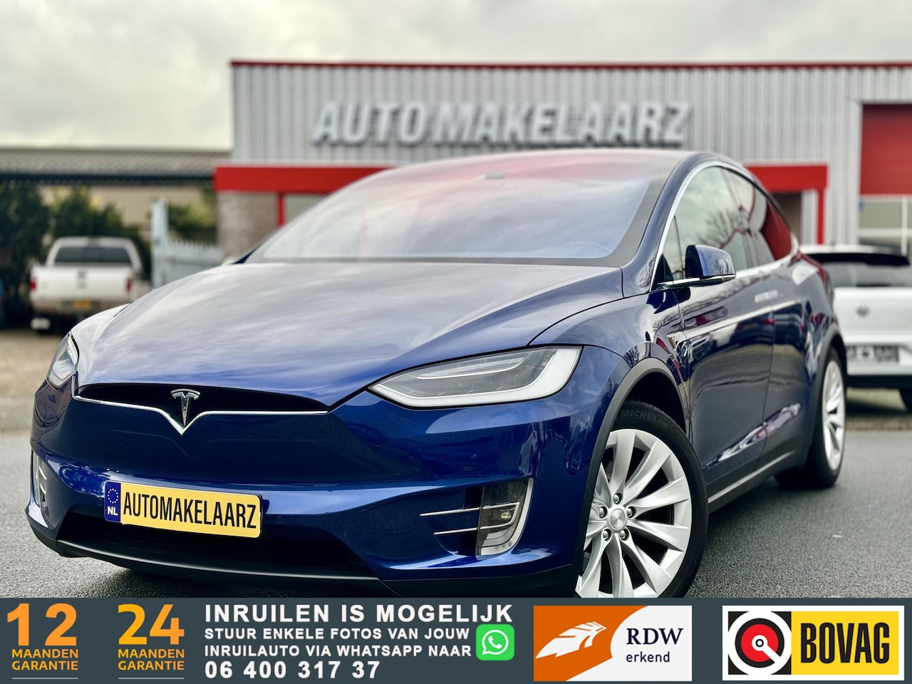 Tesla Model X - 90D 6p FREE SUPERCHARGER SC001 gratis laden - AutoWereld.nl