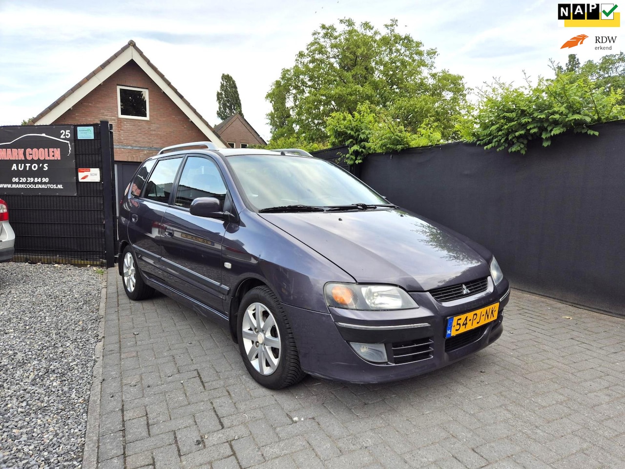 Mitsubishi Space Star - 1.8 Instyle Silver Airco 5 Deurs - AutoWereld.nl