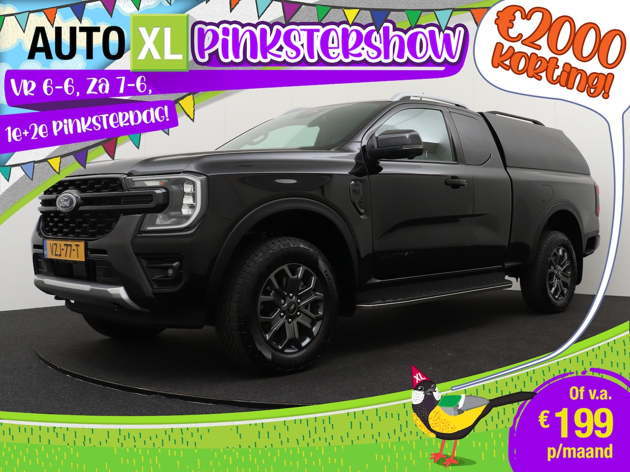 Ford Ranger - 2.0 Wildtrak Super Cab Trekhaak Leder Camera Adapt. Cruise 2 - AutoWereld.nl