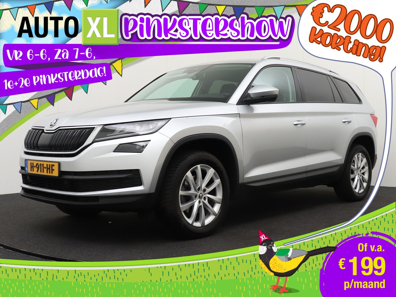 Skoda Kodiaq - 1.5 Aut. TSI Business+ Camera Dodehoek Canton-Audio H-Leder 2 - AutoWereld.nl