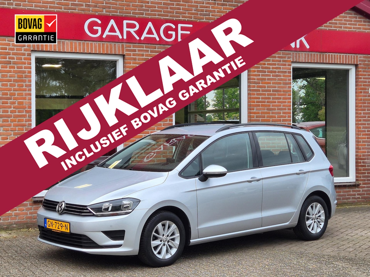 Volkswagen Golf Sportsvan - 1.2 TSI Comfortline 110PK 5drs clima, cruise, elektr.ramen, trekhaak RIJKLAAR - AutoWereld.nl