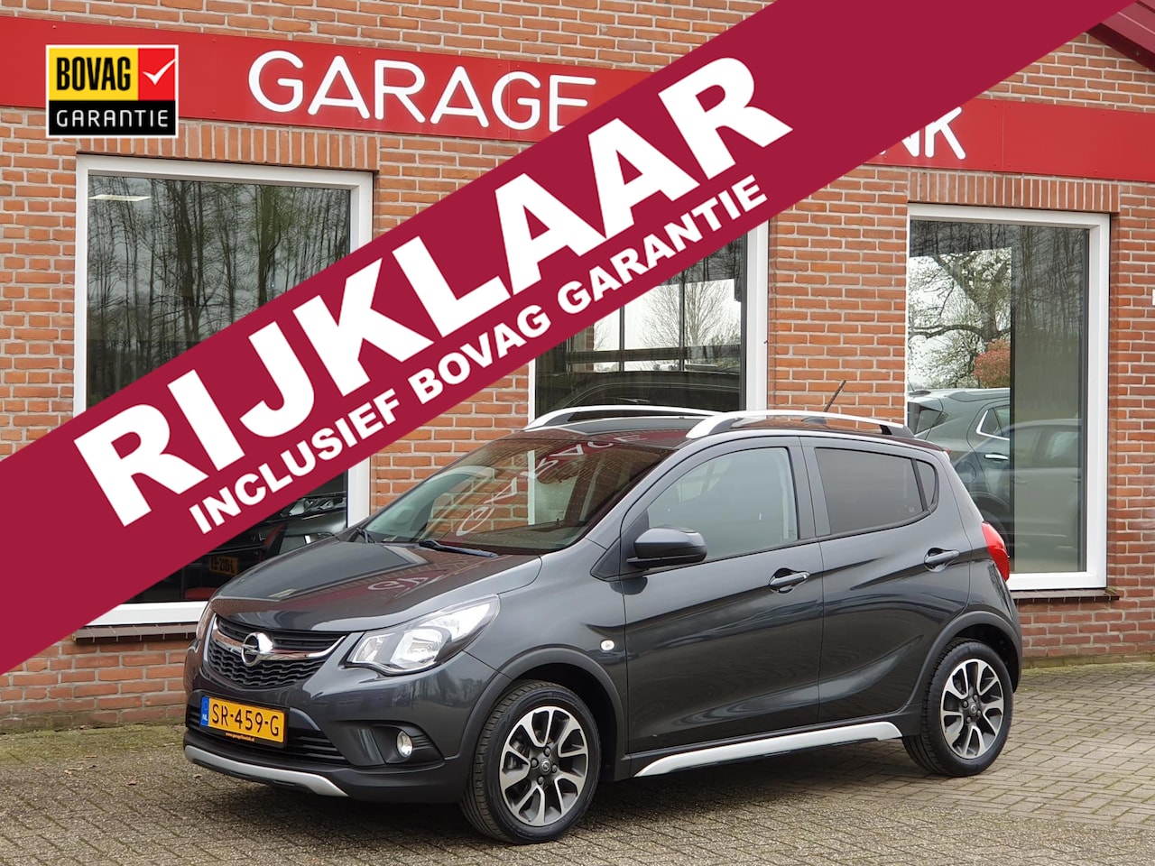 Opel Karl - 1.0 Rocks Online Edition 75PK 5drs airco, cruise, navi, pdc, dab, carplay RIJKLAAR - AutoWereld.nl