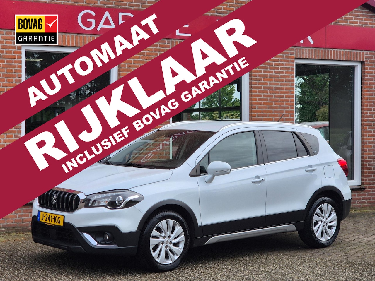 Suzuki S-Cross - 1.0 Boosterjet Select 112PK 5drs AUTOMAAT clima, cruise, navi, keyless, trekhaak RIJKLAAR - AutoWereld.nl