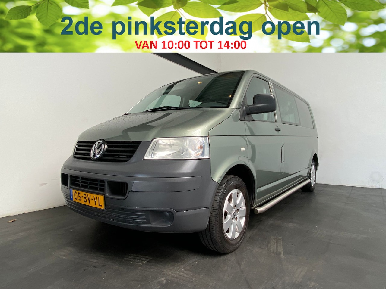 Volkswagen Transporter - 1.9 TDI 340 Trendline DC 2e Pinksterdag open van 10:00 tot 14:00! - AutoWereld.nl