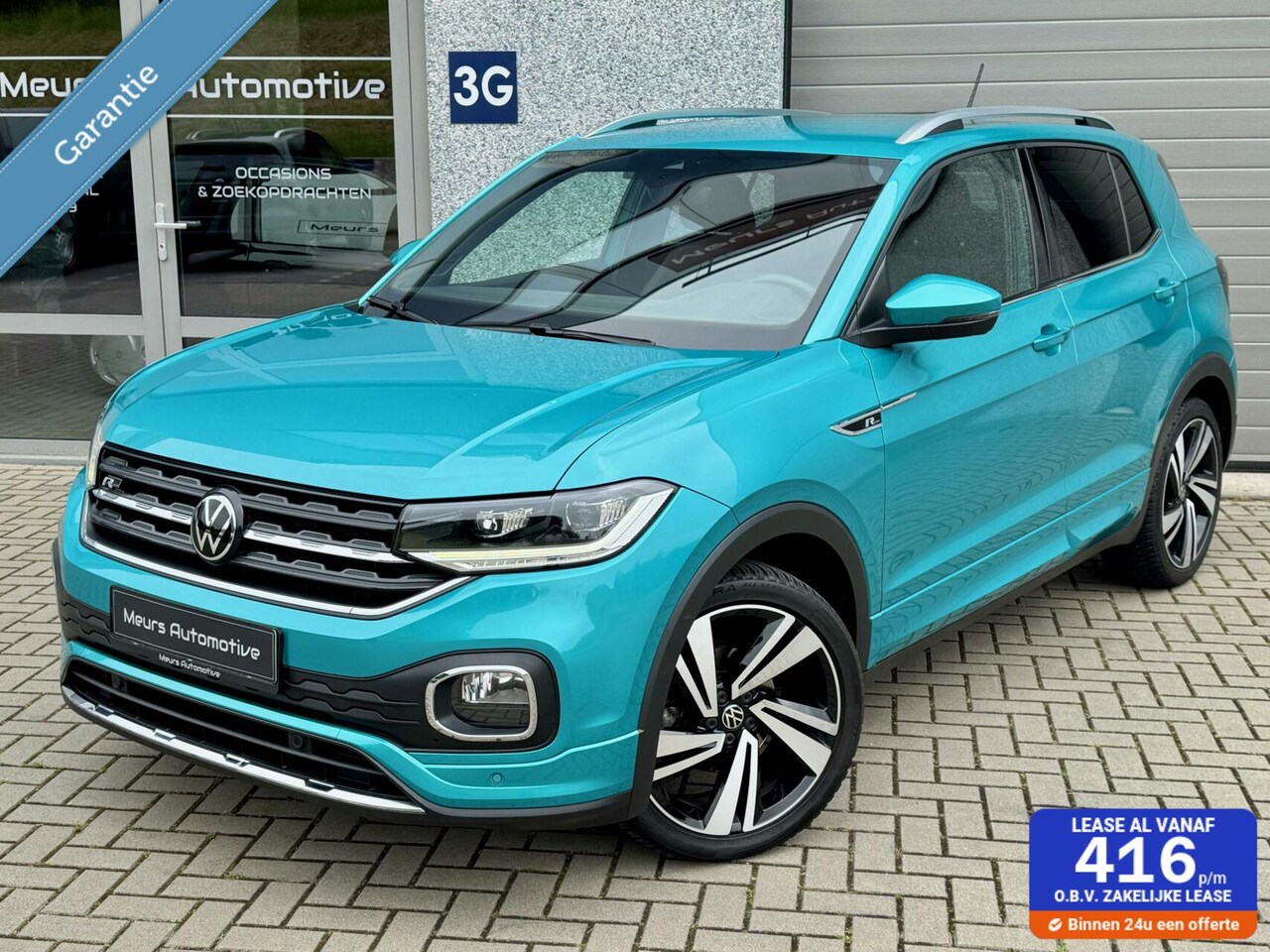 Volkswagen T-Cross - 1.5 TSI R-line DSG/Virtual/CarPlay/LED/18Inch/Stoelverw/Garantie/Climate - AutoWereld.nl