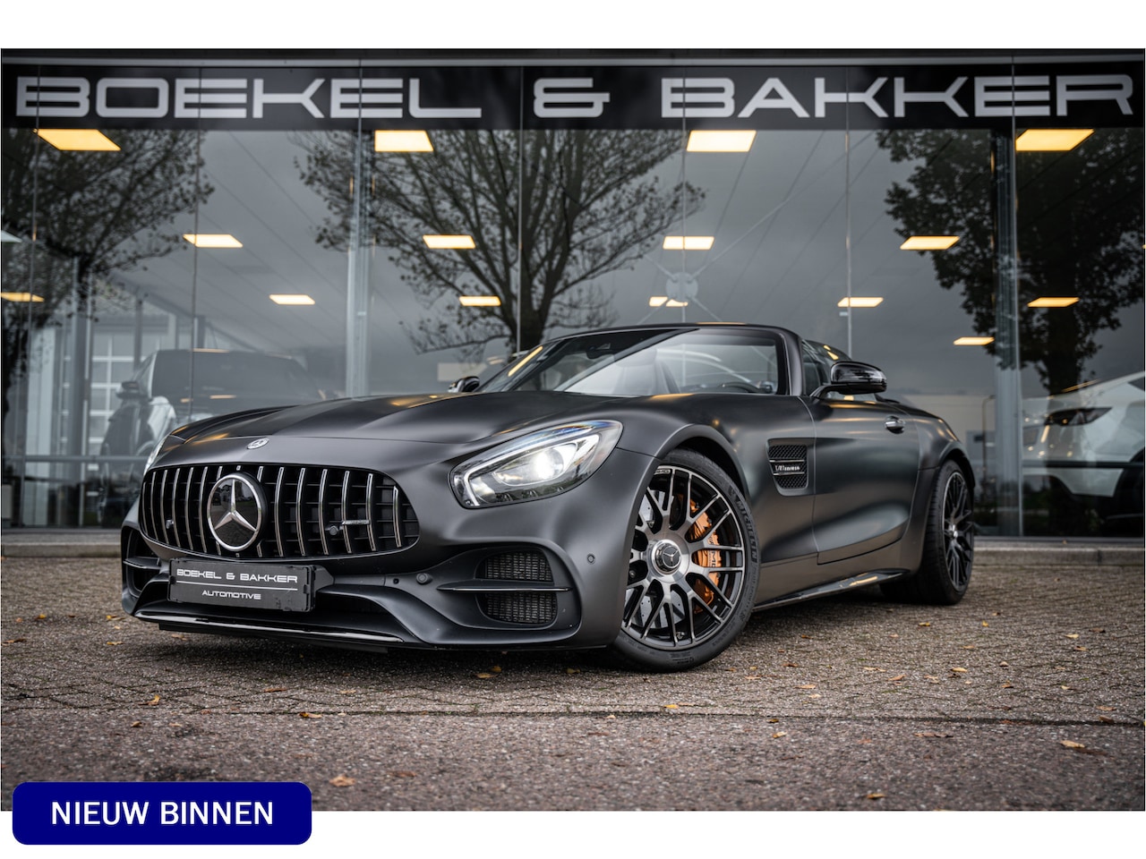 Mercedes-Benz AMG GT Roadster - 4.0 C Edition 50 - Ceramic - AMG Dynamic - Achterasbesturing 1 of 500 - AutoWereld.nl