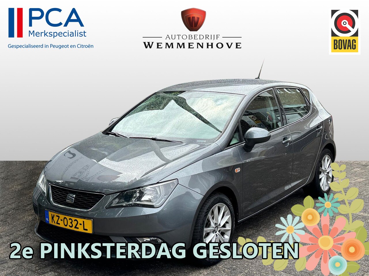 Seat Ibiza - 1.0 EcoTSI Style Connect Airco/Alu wielen/Navigatie - AutoWereld.nl