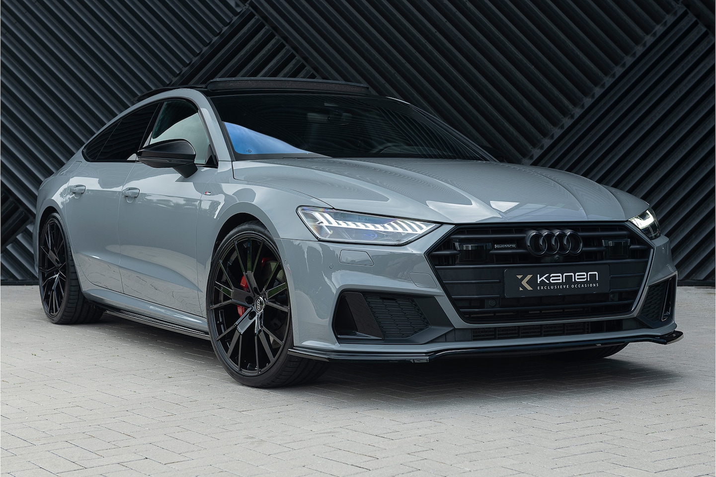 Audi A7 Sportback - S-Line 55 TFSI e quattro Competition ACC RS Stoelen RodeStik Pano 360 Matrix Ambient B&O - AutoWereld.nl