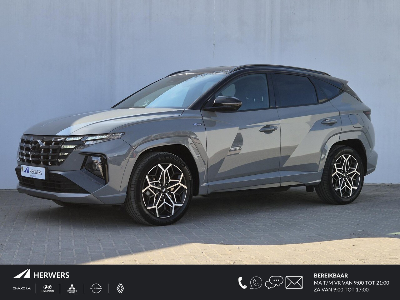 Hyundai Tucson - 1.6 T-GDI PHEV Plug-in N Line 4WD Automaat / Rondomzicht camera / Apple Carplay Android Au - AutoWereld.nl