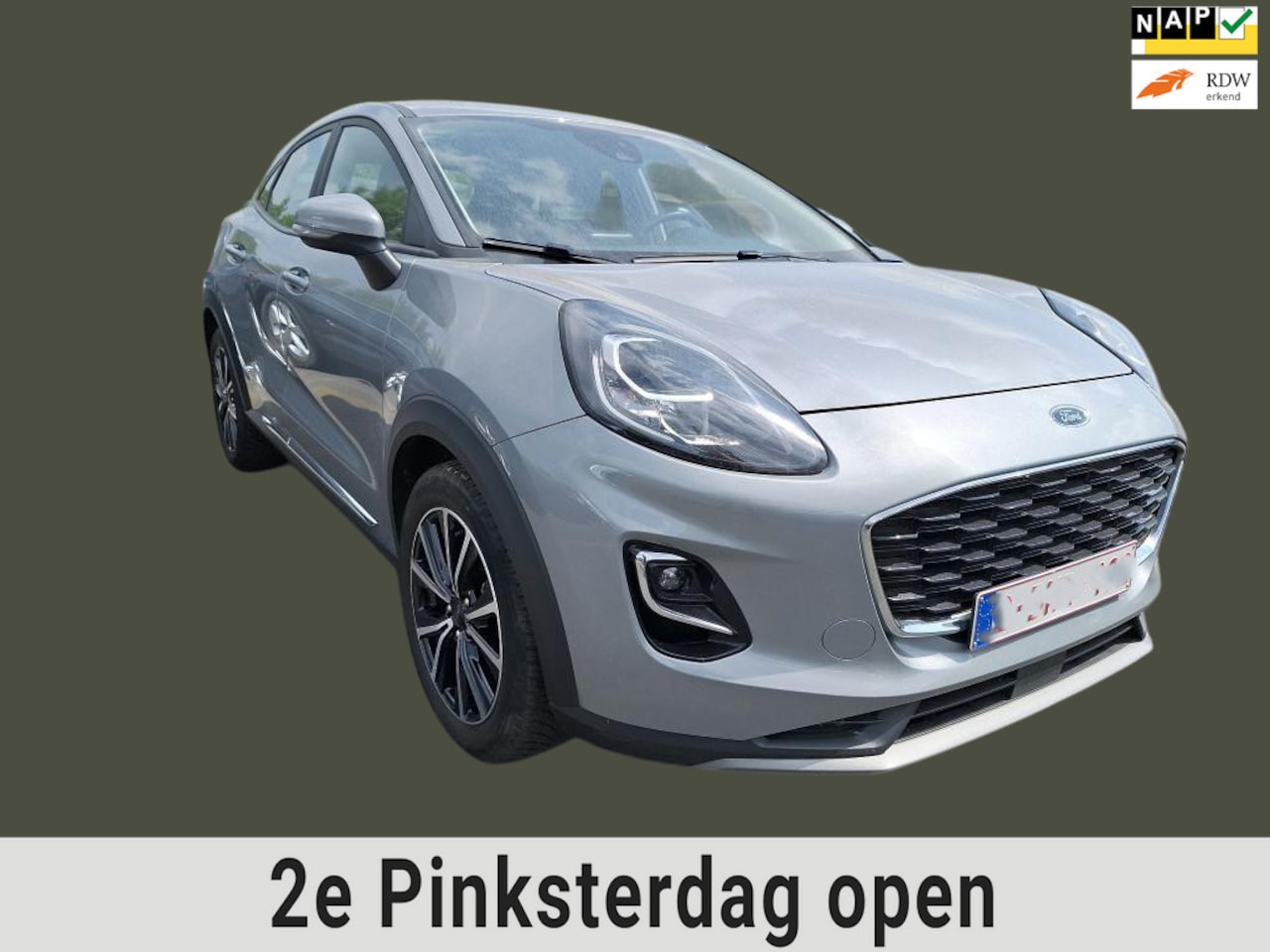 Ford Puma - 1.0 EcoBoost Hybrid Titanium Navi, Cruise, Airco - AutoWereld.nl
