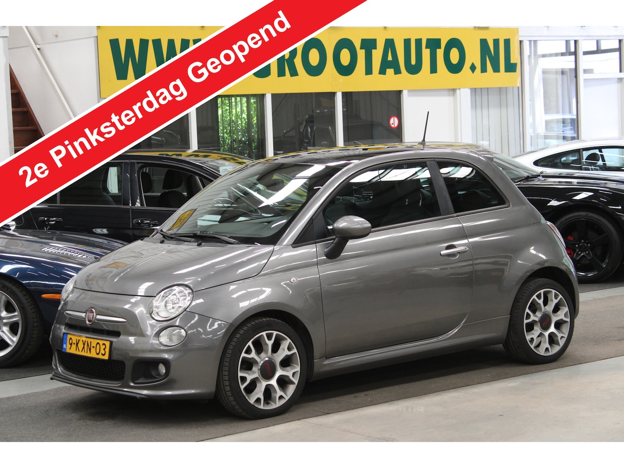 Fiat 500 - 0.9 TwinAir 500S Panoramadak, NAP, Leren Sportstoelen, Airco - AutoWereld.nl