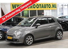 Fiat 500 - 0.9 TwinAir 500S Panoramadak, NAP, Leren Sportstoelen, Airco
