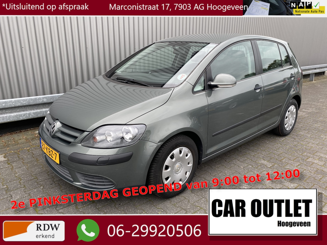 Volkswagen Golf Plus - 1.6 FSI Trendline Clima, Stoelvw, Trekh, nw. APK – Inruil Mogelijk – - AutoWereld.nl