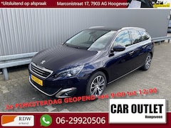 Peugeot 308 SW - 1.2 PureTech Blue Lease Premium 162Dkm.NAP, AUTOMAAT, Clima, Navi, Pano, CC, PDC, LM, nw.