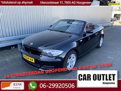 BMW 1-serie Cabrio - 118i Leer, Clima, Stoelvw, CC, Carplay, Windscherm, LM, nw. APK – Inruil Mogelijk –