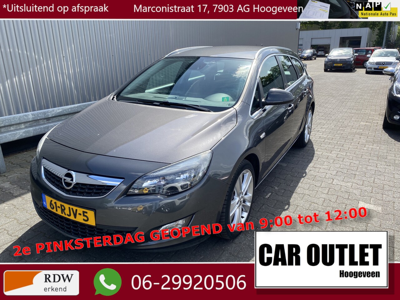 Opel Astra Sports Tourer - 1.4 Turbo Sport Clima, CC, Navi, PDC, LM, nw. APK – Inruil Mogelijk – - AutoWereld.nl