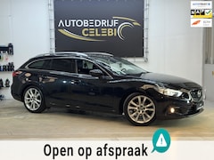 Mazda 6 Sportbreak - 2.0 HP GT-M 2013 ZWART CAMERA|STOELVERWRM