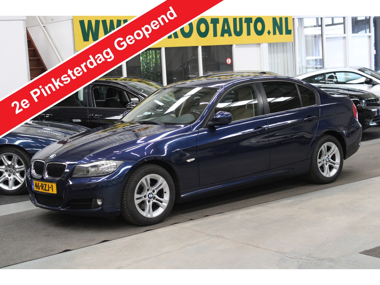 BMW 3-serie - 318i Corporate Lease Business Line NAP, Leder, Cruise control, Airco - AutoWereld.nl