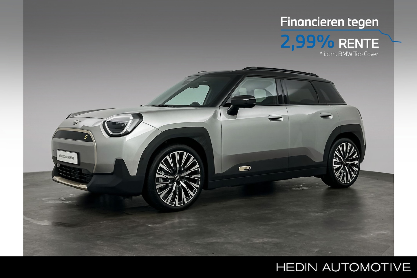 MINI Aceman - SE | Stuurwielrand verwarmd | Comfort Access | Glazen panoramadak | Elektrisch verwarmde v - AutoWereld.nl
