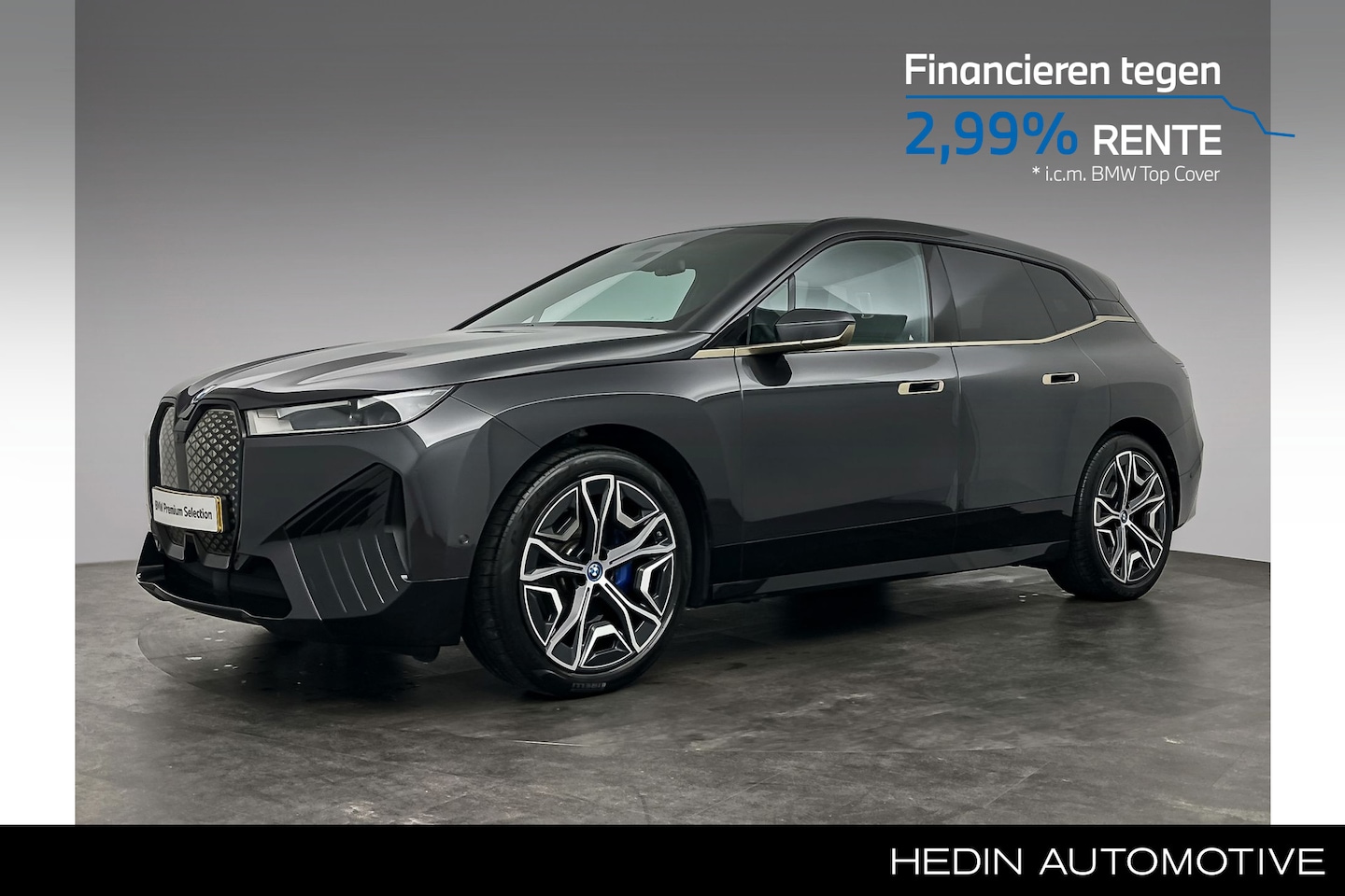 BMW iX - xDrive40 High Executive 77 kWh | Harman Kardon | Elektrisch verwarmde voorstoelen | Stuurw - AutoWereld.nl
