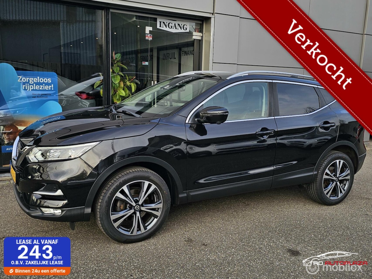 Nissan Qashqai - 1.2 Business Edition Panorama/Leder/360 camera - AutoWereld.nl