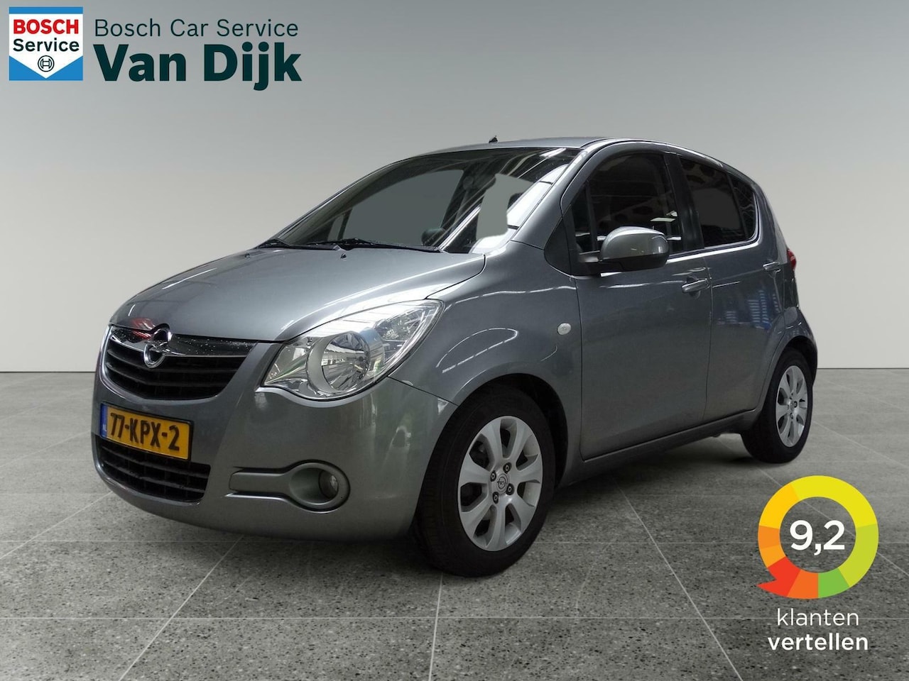 Opel Agila - 1.2 Edition automaat / airco / 47.123 km NAP - AutoWereld.nl