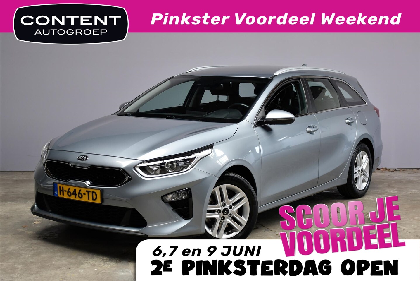 Kia Cee'd Sportswagon - Ceed Sw 1.0 T-GDi 120pk DynamicLine - AutoWereld.nl