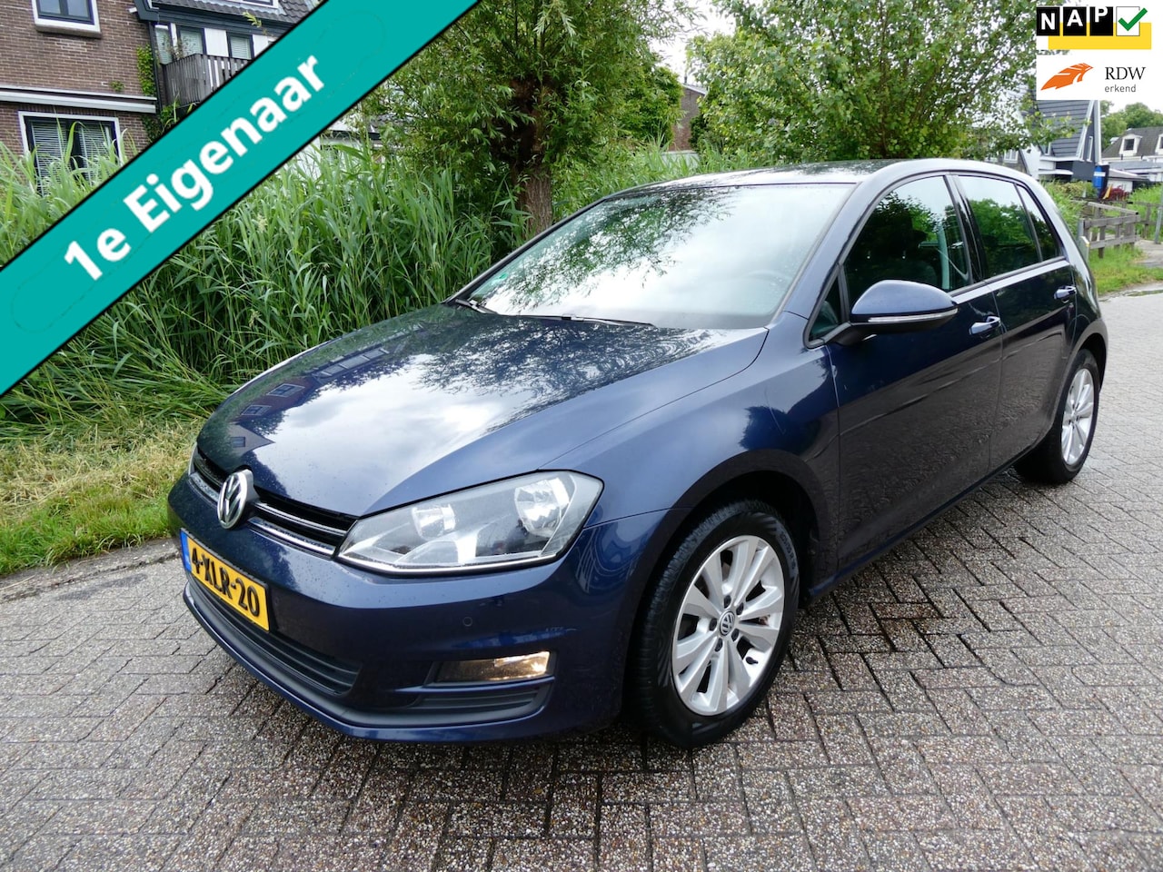 Volkswagen Golf - 1.2 TSI Automaat Clima Cruise Navi Trekhaak 1300kg - AutoWereld.nl
