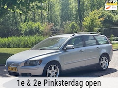 Volvo V50 - 2.0 Edition II Sport/AIRCO/CRUISE/LEDER BEKL/PARKEERSENS ACHTER/TREKHAAK