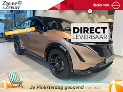 Nissan Ariya - e-4ORCE Advantage Edition Plus 91 kWh | 20 inch Velgen Black | 600NM koppel | 1500kg Trekg