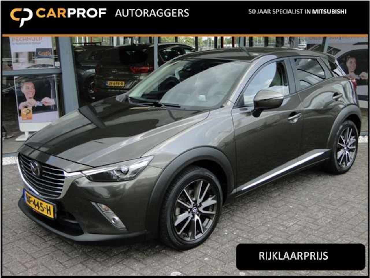 Mazda CX-3 - 2.0 GT-M 120 | Leer | Led | Navi | Trekhaak | Head-Up Adaptief - AutoWereld.nl