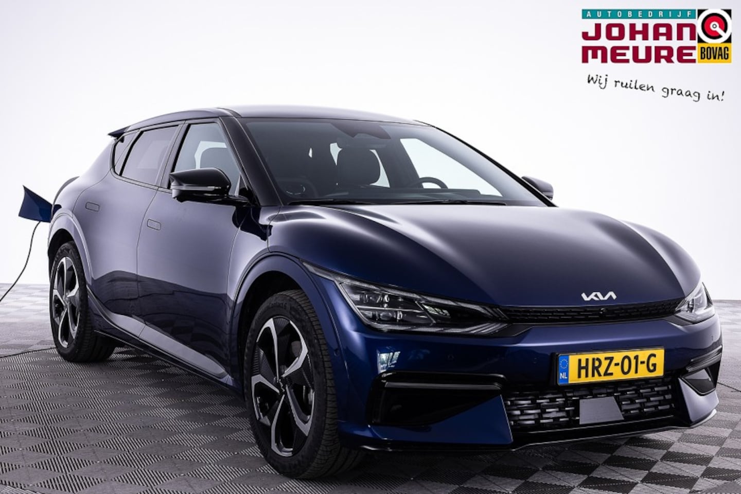Kia EV6 - GT-Line AWD 77.4 kWh | Head-UP | Meridian Audio | EL. Stoelen *2e Pinksterdag OPEN v.a 11u - AutoWereld.nl