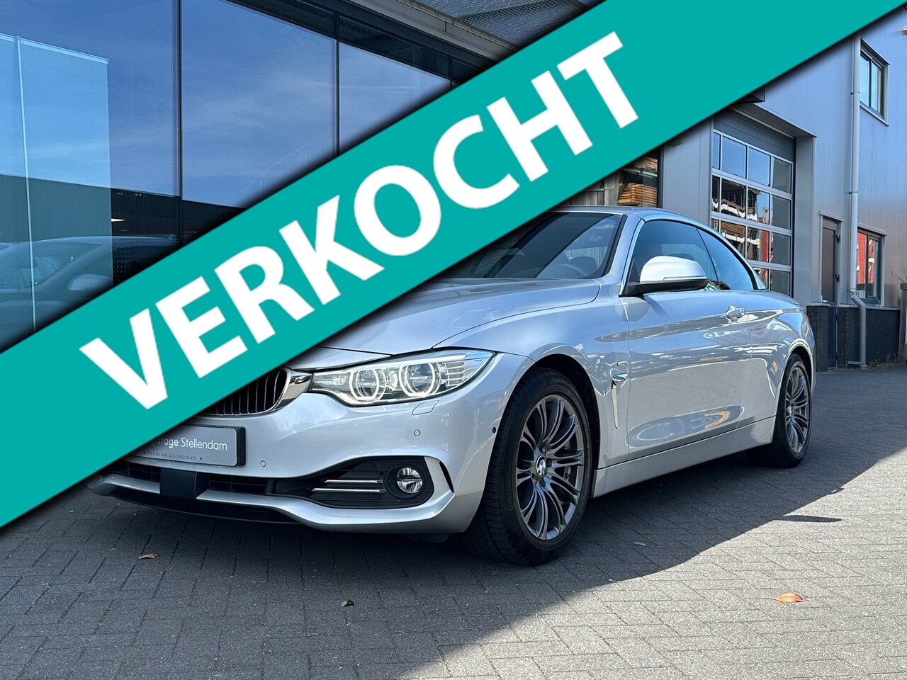 BMW 4-serie Cabrio - 428i High Executive|NL auto|H&K|Wegklapbare Trekhaak|360° camera|Memory Seats|Leder - AutoWereld.nl