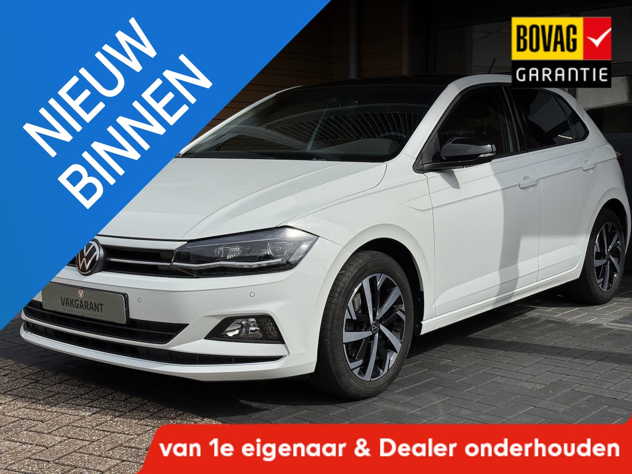 Volkswagen Polo - 1.0 TSI Highline 1.0 TSI Highline,110Pk,Navi,Cruise,App,Cam - AutoWereld.nl