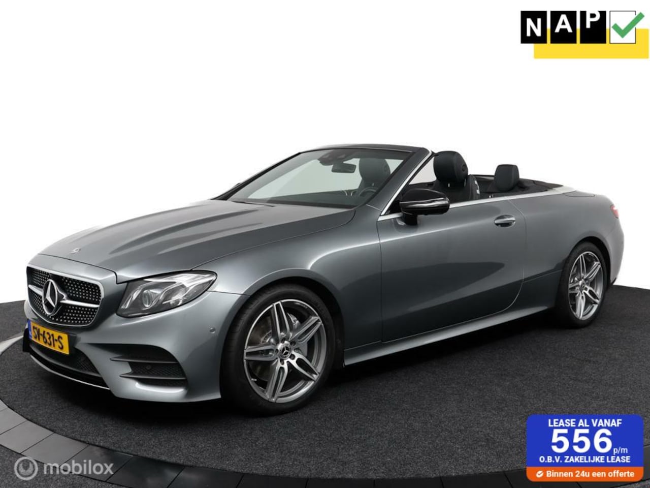 Mercedes-Benz E-klasse Cabrio - 200 184 Pk Premium Plus Aut9 | AMG Line | Vol Opties | 1e Eigenaar | NL Auto | DEALER-STAA - AutoWereld.nl