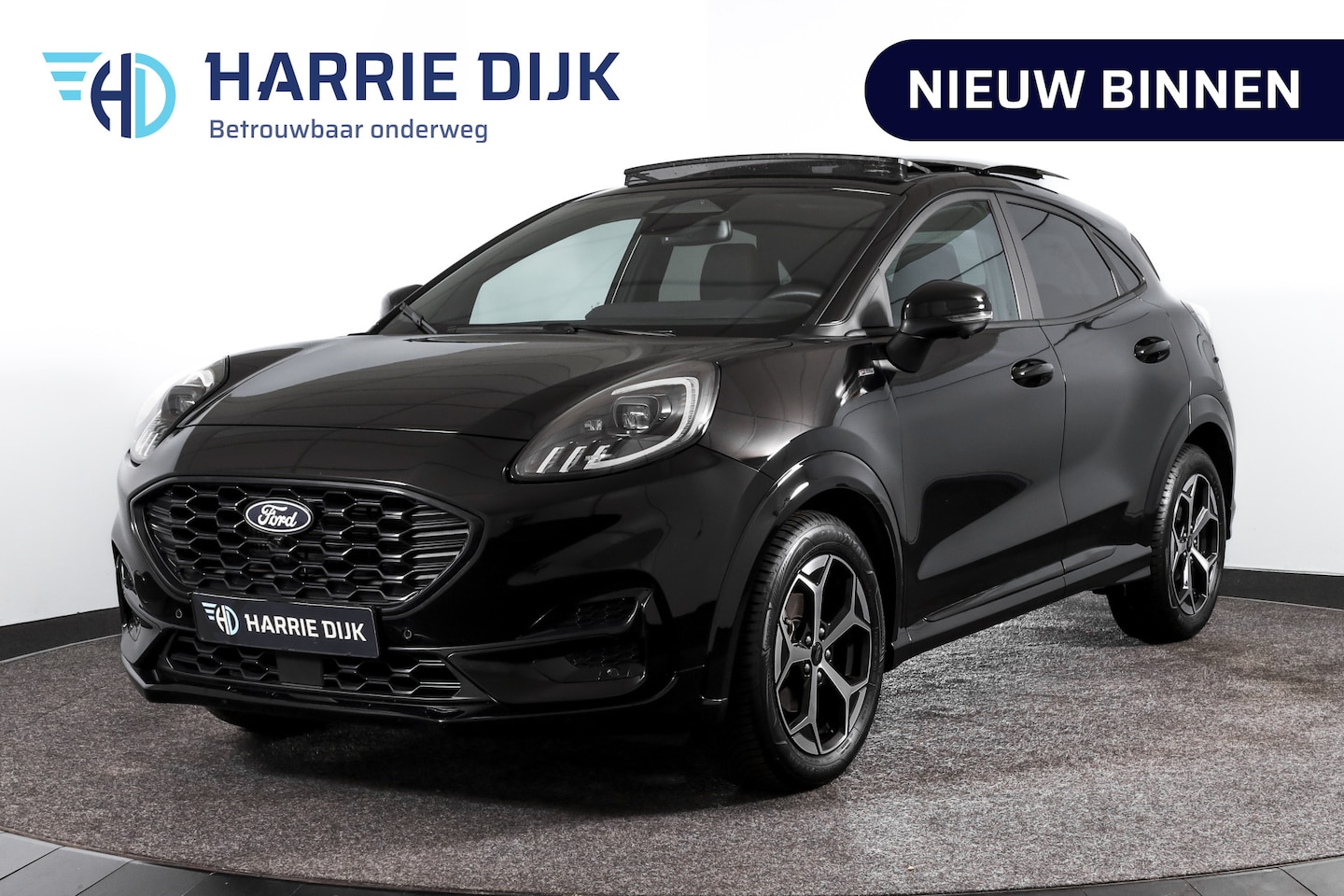 Ford Puma - 1.0 EcoBoost 125 PK Hybrid ST-Line - Automaat (Nieuw model) | S/K-Panodak | Afn. Trekhaak - AutoWereld.nl