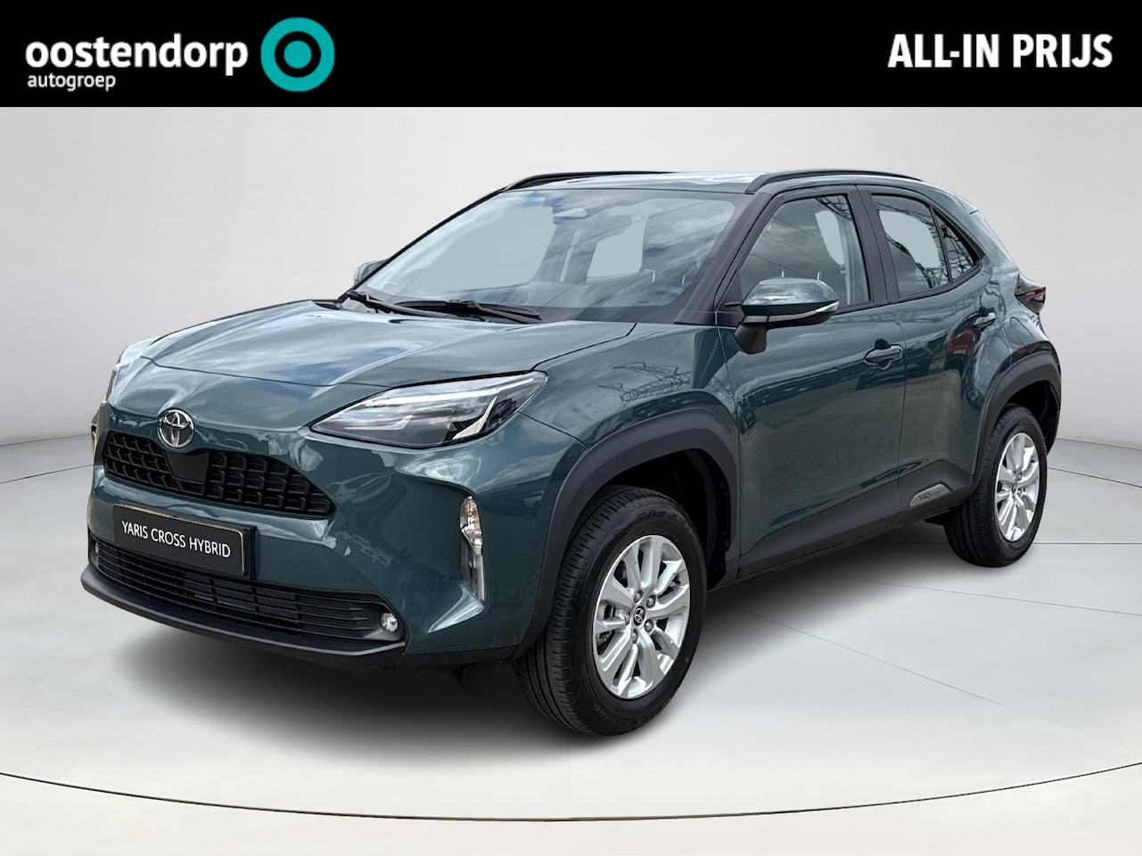 Toyota Yaris Cross - 1.5 Hybrid 115 Active **NIEUWE AUTO/ FOREST GREEN/ DIRECT LEVERBAAR** - AutoWereld.nl