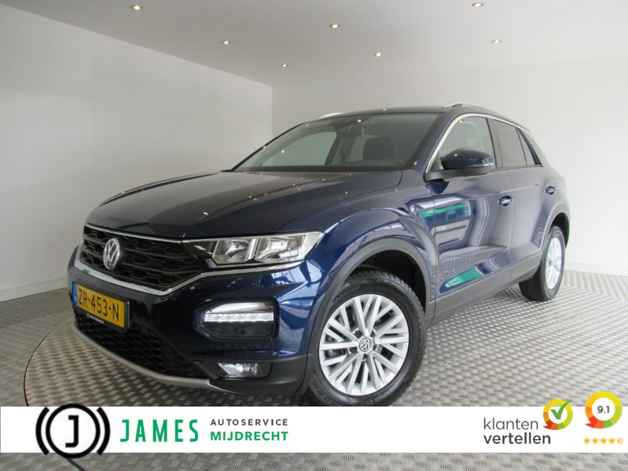Volkswagen T-Roc - 1.5 TSI Style Automaat, Navigatie, Cruise control - AutoWereld.nl