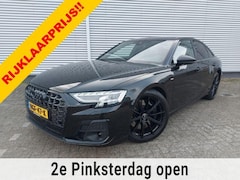 Audi A8 - 60 TFSI e quattro S-Line, Vierwielbesturing, Verklapbare trekhaak, Panorama, zomer&winterb