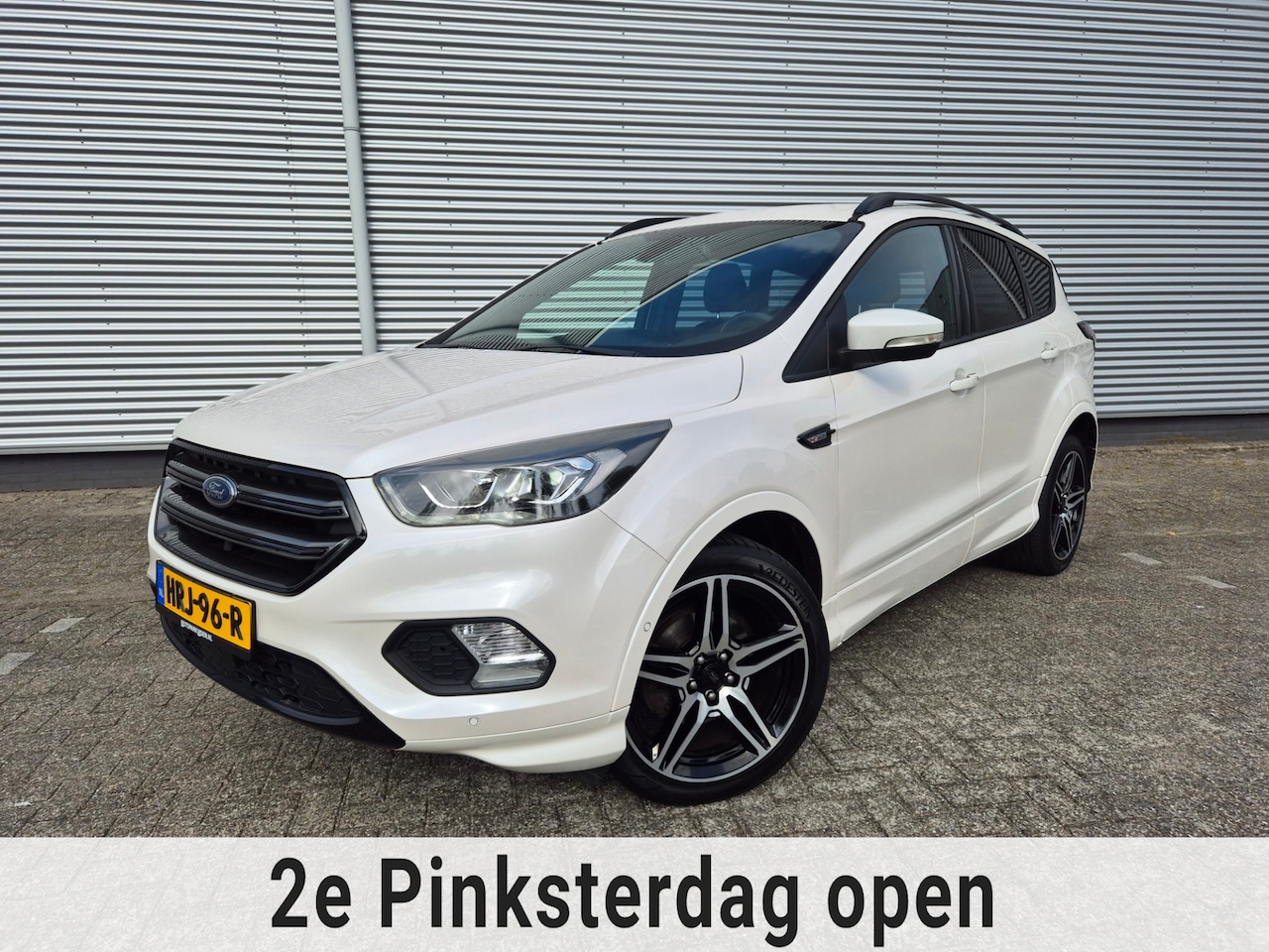 Ford Kuga - 1.5 EcoBoost ST-Line 1.5 EcoBoost ST Line,Parelmoer wit,afneembare trekhaak,Android, - AutoWereld.nl