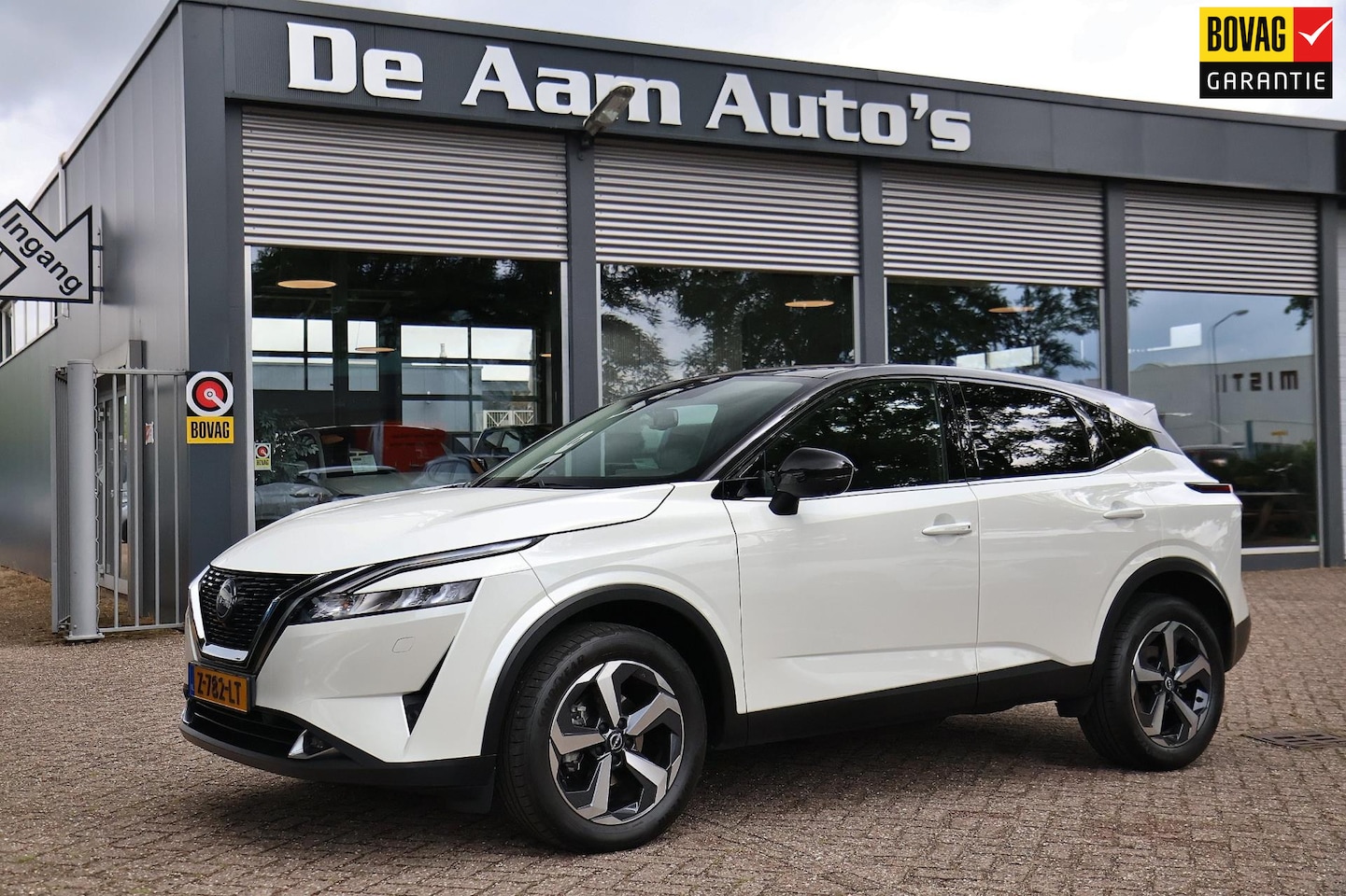 Nissan Qashqai - 1.3 MHEV Xtronic N-Connecta Two Tone Elektrische klep Acc - AutoWereld.nl