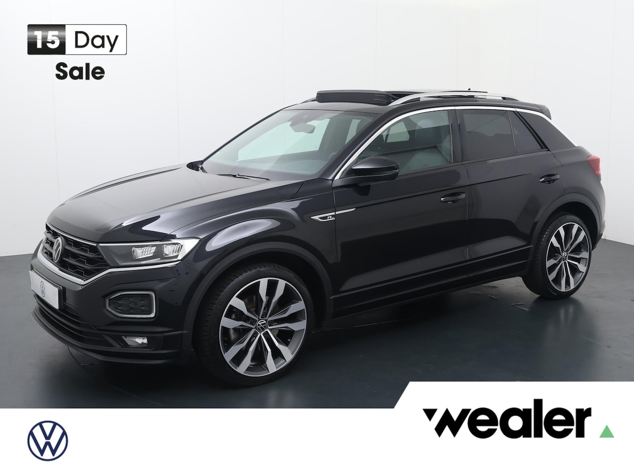 Volkswagen T-Roc - 1.5 TSI Sport | 150 PK | Automaat | Trekhaak | Panoramadak | R line | - AutoWereld.nl