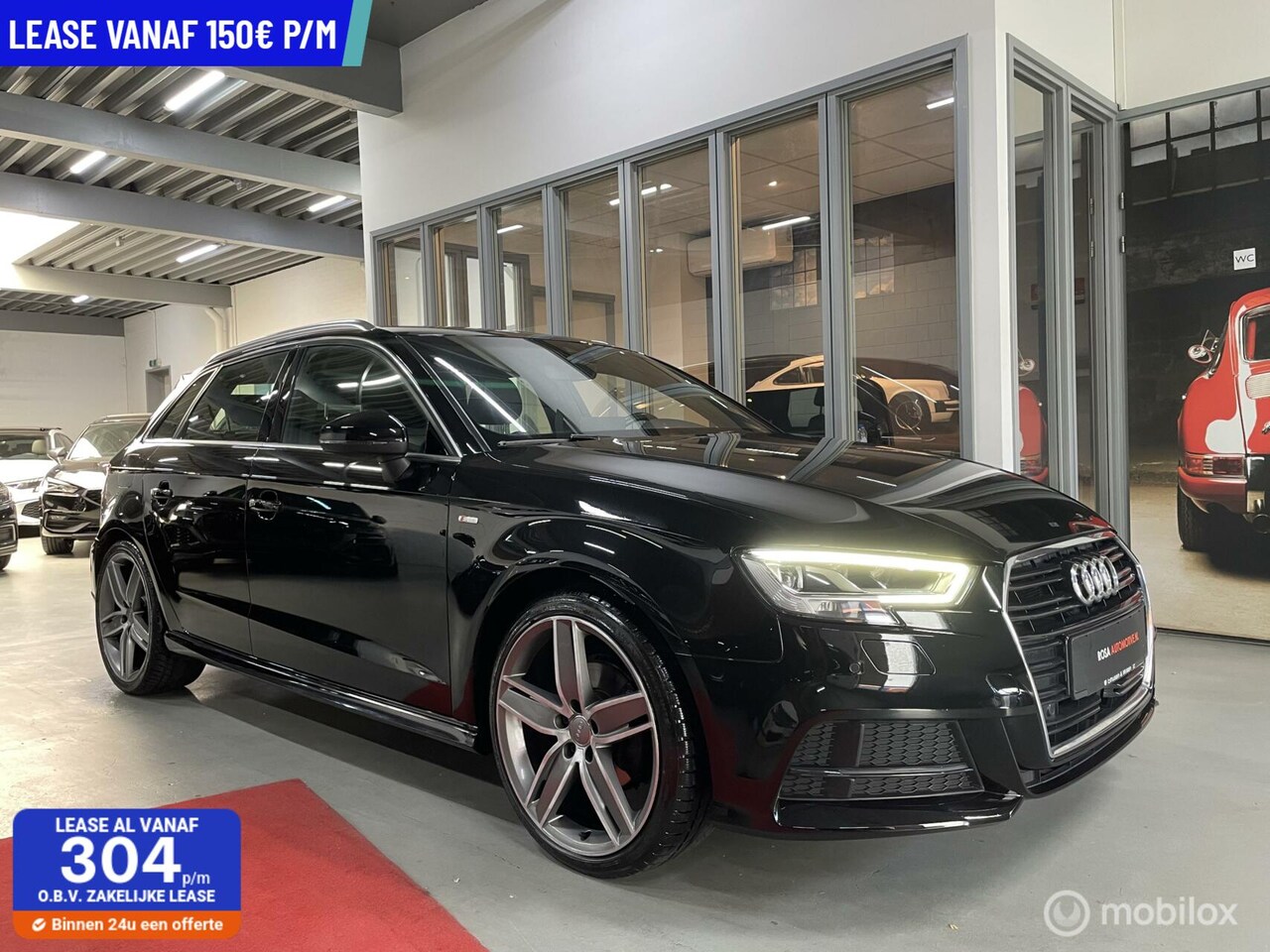 Audi A3 Sportback - 1.4 TFSI CoD S TRONIC S LINE LEER VIRTUAL CRUISE STOELVERW. VEEL OPTIES Sport Pro Line S - AutoWereld.nl