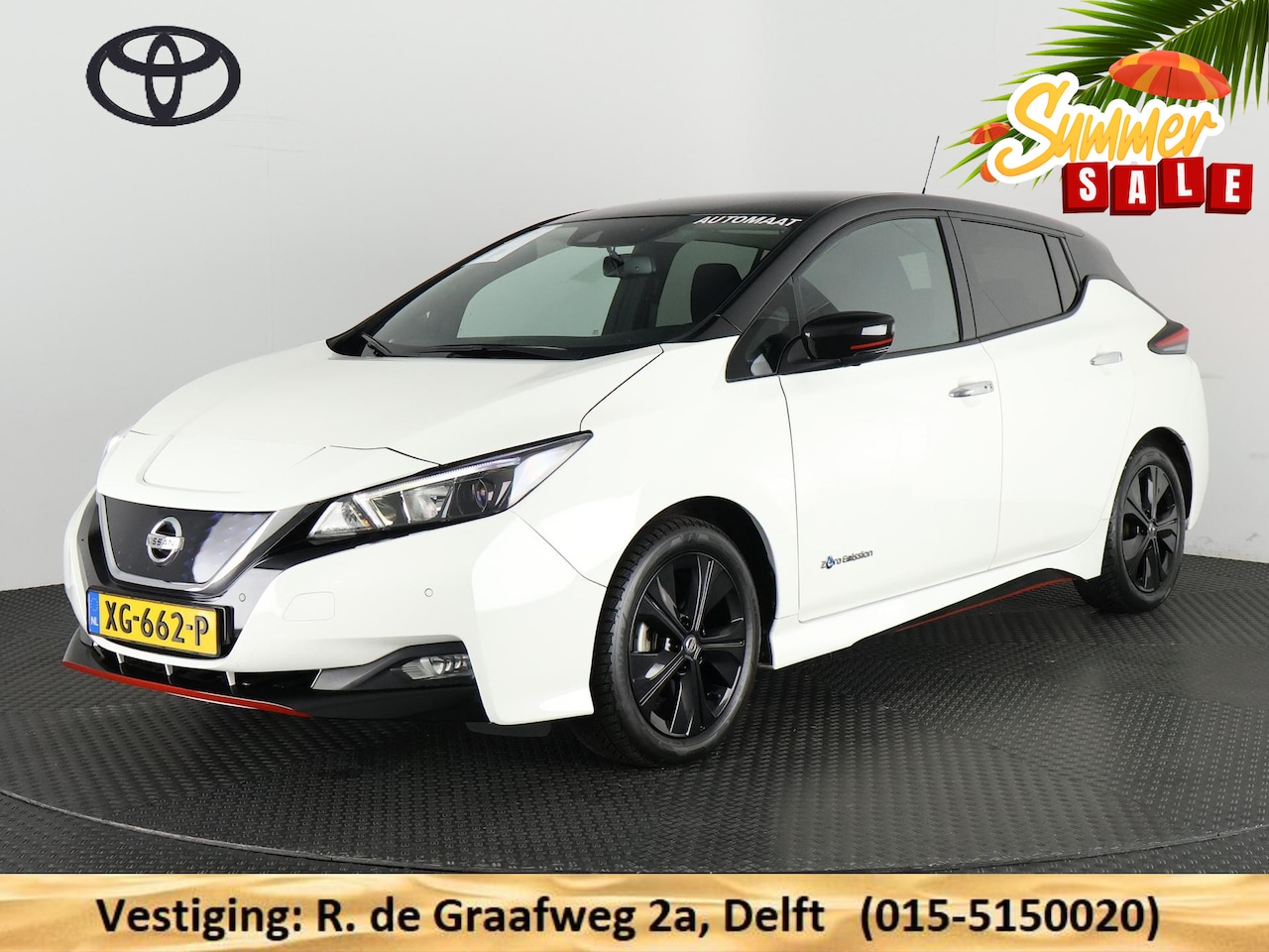 Nissan LEAF - NISMO Pack N-Connecta 40 kWh | Accu 88% | Navigatie | Stoelverwarming | Privacy Glass | - AutoWereld.nl