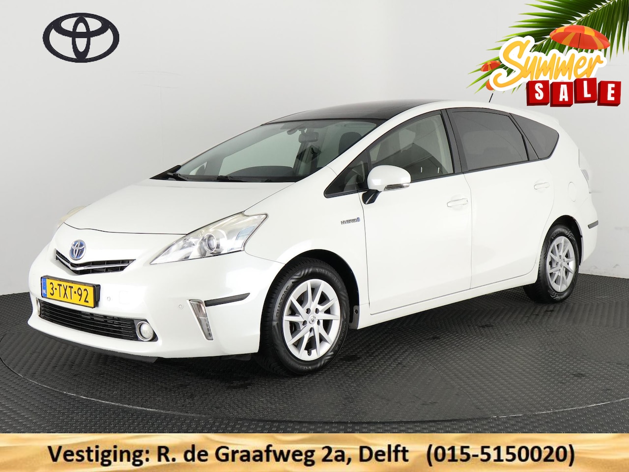 Toyota Prius Wagon - 1.8 Aspiration Limited | Panoramadak | Afn.Trekhaak | Cruise Control | - AutoWereld.nl