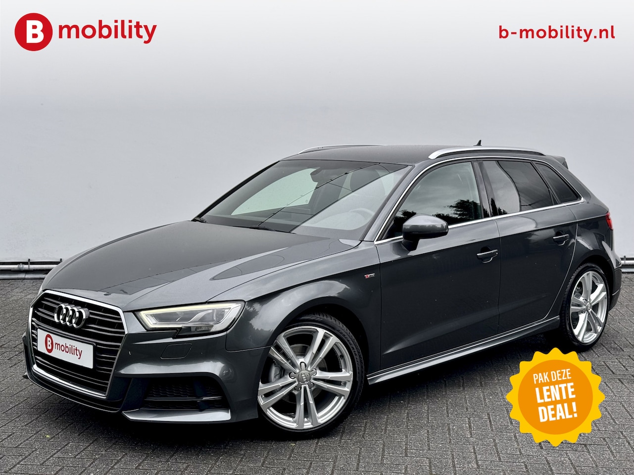Audi A3 Sportback - 30 TFSI Sport S Line Edition Automaat | DAB Audio | Navigatie | Cruise control - AutoWereld.nl