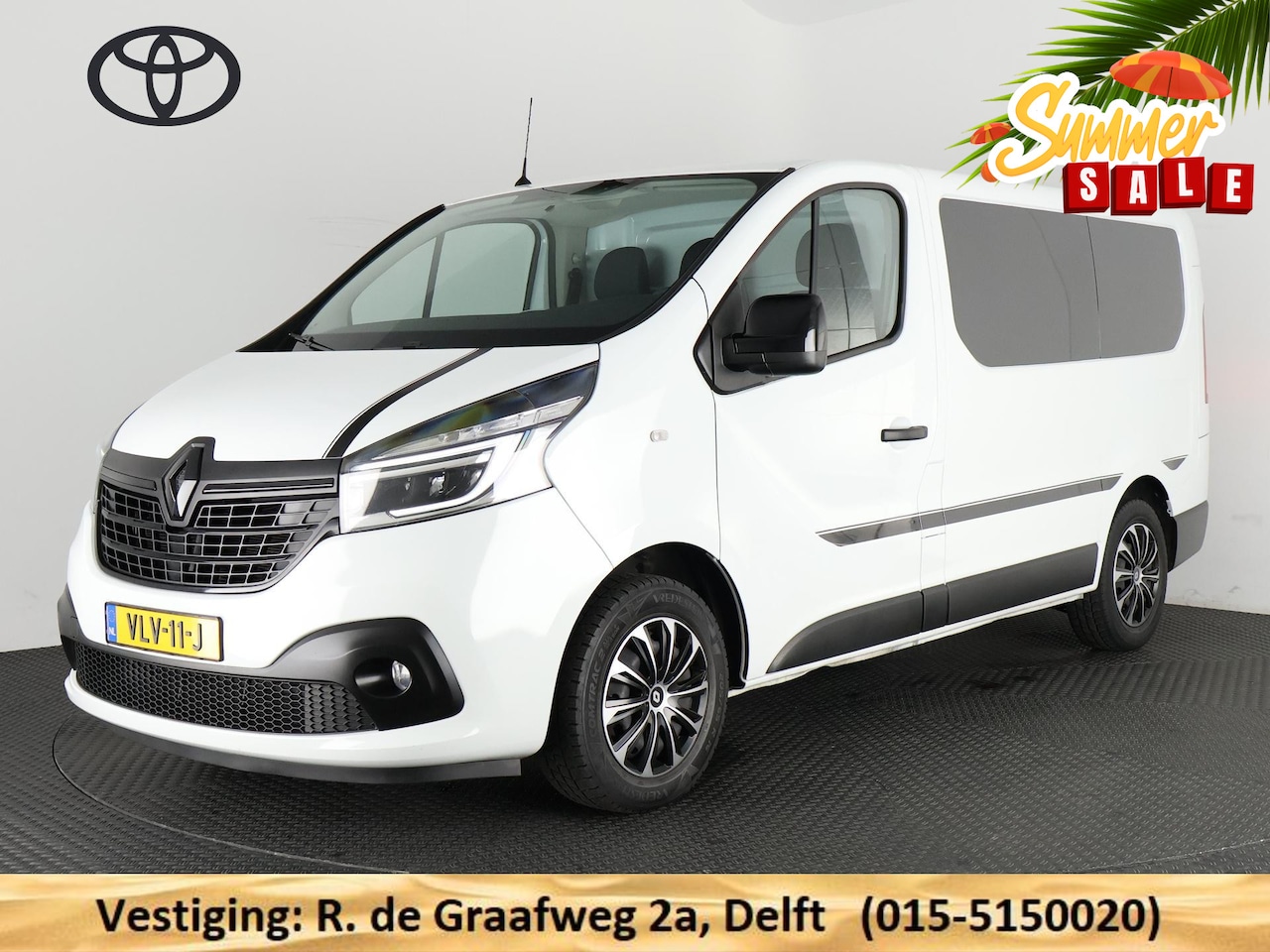 Renault Trafic - 2.0 dCi 120 T27 L1H1 Big Work Edition (ex.BTW) 3-persoons | Trekhaak | Navigatie | Airco | - AutoWereld.nl