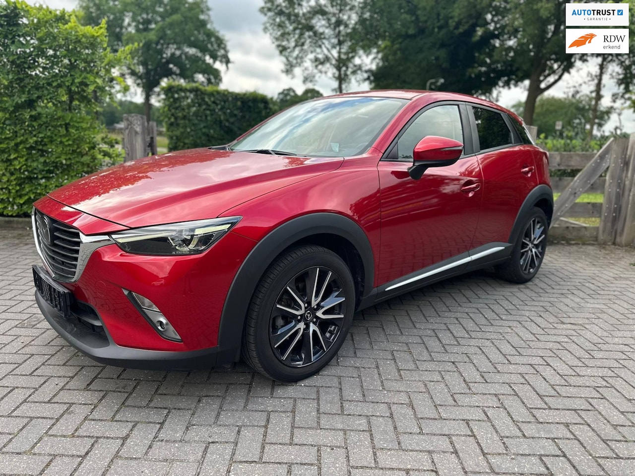 Mazda CX-3 - 2.0 SkyActiv-G 120 GT-M |ACC| Leder| Camera| Led| Keyless - AutoWereld.nl