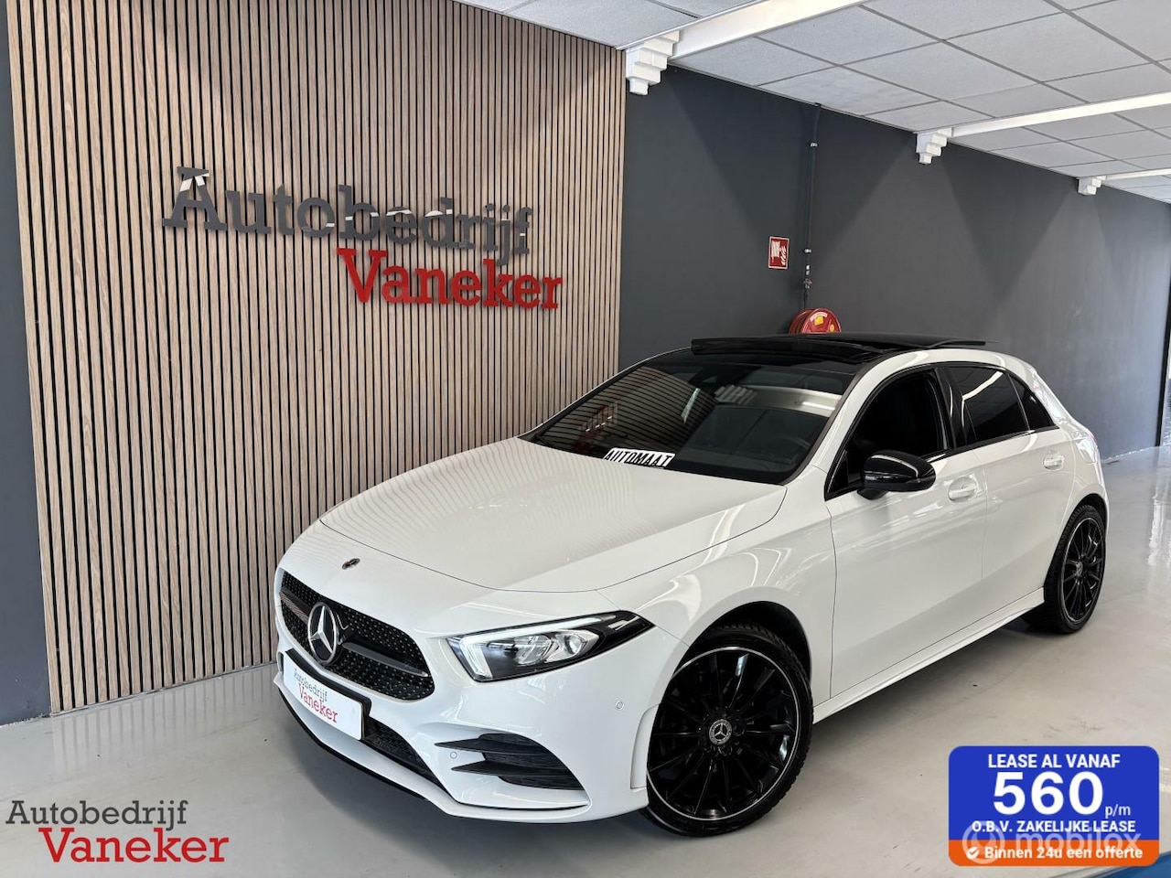 Mercedes-Benz A-klasse - 250e AMG Line|Parelmoer|Night|Pano|Carplay|Dealer onderhouden - AutoWereld.nl