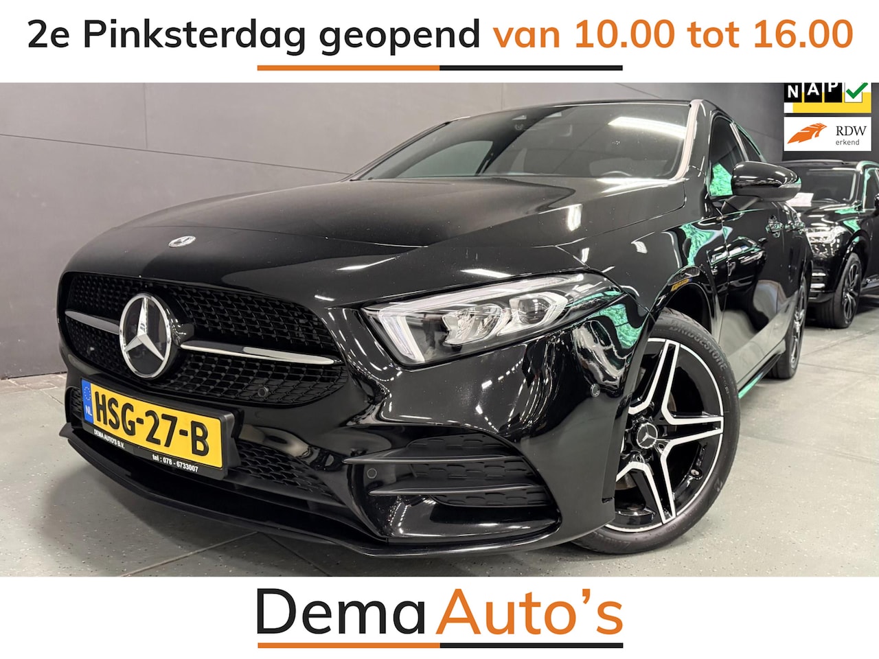 Mercedes-Benz A-klasse - 250 e AMG PREMIUM 218PK SFEERVERL/NAVI/DAB/LED/V-COCKPIT/CARPLAY/// - AutoWereld.nl